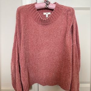 Nordstrom Women's Crew Neck Sweater - Dusty Rose